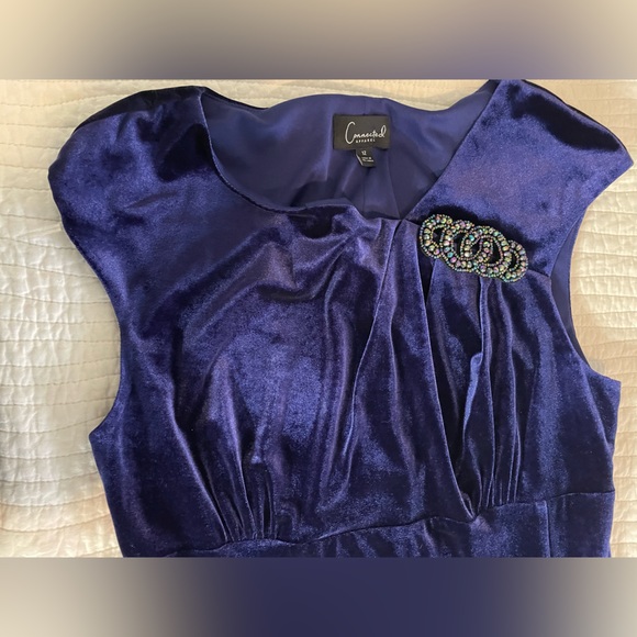 connected apparel Dresses & Skirts - Blue Floor length Split Leg Dress